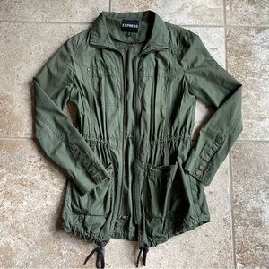 Express Olive Green Jacket